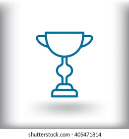 Cup, trophy, award, prize, champion icon