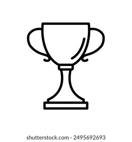 cup, trophy , award - vector icon
	
