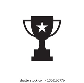 Cup trophy icon vector ilustration