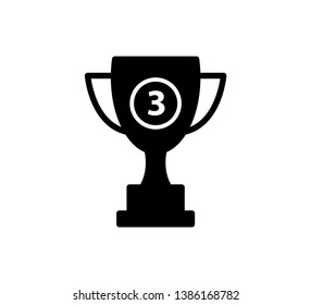 Cup trophy icon vector ilustration