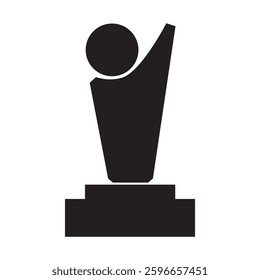 Cup trophy icon vector ilustration. 10 EPS