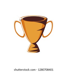cup trophy isolated icon