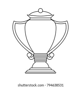 Cup trophy symbol