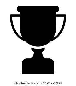 A winner’s cup, trophy symbolises victory
