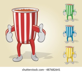 Cup With Two Thumbs Up