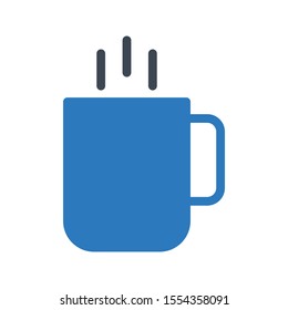 cup vector glyph colour icon