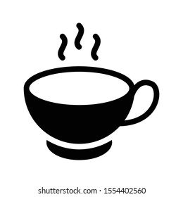 cup vector glyph flat icon