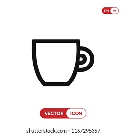 Cup vector icon
