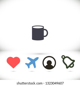 Cup Vector icon
