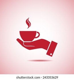 Cup vector icon