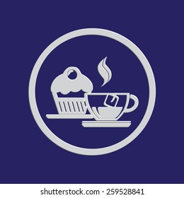 Cup vector icon