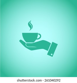 Cup vector icon
