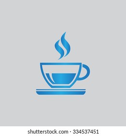 Cup vector icon 