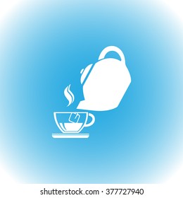 Cup vector icon 