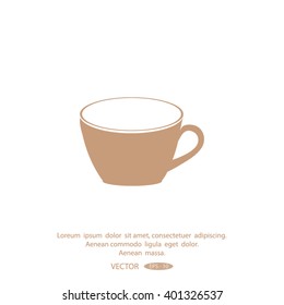 Cup vector icon