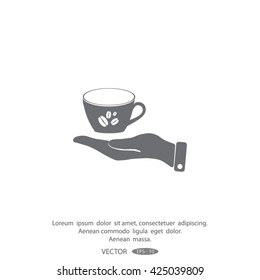 Cup vector icon