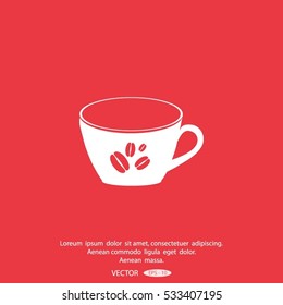 Cup vector icon