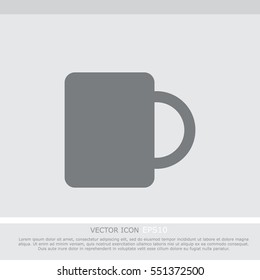 Cup vector icon