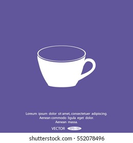 Cup vector icon