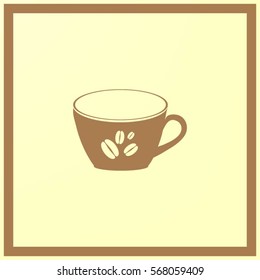 Cup vector icon