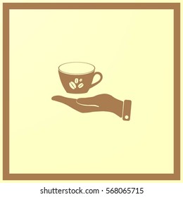 Cup vector icon