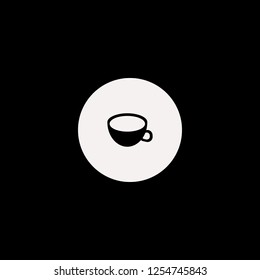 cup vector icon. flat cup design. cup illustration for graphic 