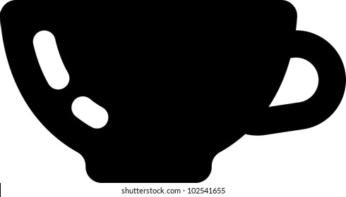 Cup - Vector icon isolated