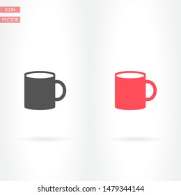 Cup Vector icon . Lorem Ipsum Illustration design
