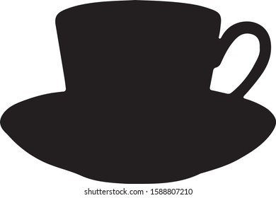 Cup vector illustration. Cup logo illustration