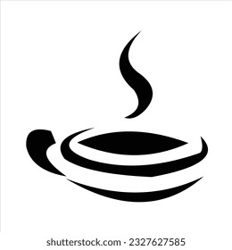 Cup vector logo design creative 