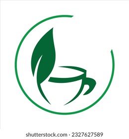 Cup vector logo design creative 