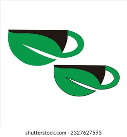 Cup vector logo design creative 