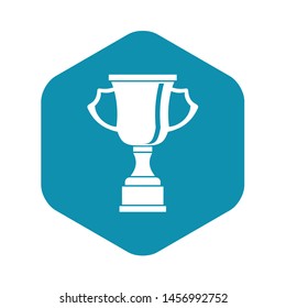Cup for win icon. Simple illustration of cup for win vector icon for web