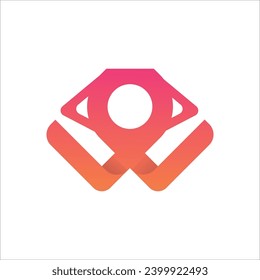 Cup and Win  Modern logo design