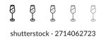 Cup of wine icon design, logo, app, UI. Vector illustration, EPS