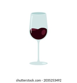 icono aislado de copa de vino