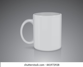 Cup for your logo and design Mock up Vector Template