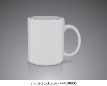 Cup for your logo and design Mock up Vector Template