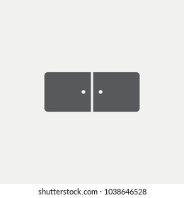 Cupboard Flat Icon