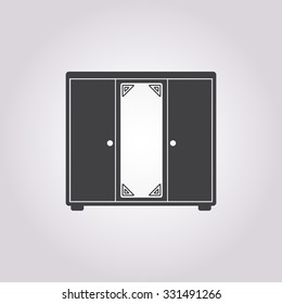 Cupboard icon. 
