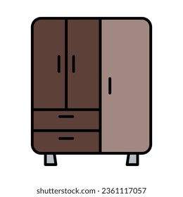 Cupboard Icon Design For Personal And Commercial Use