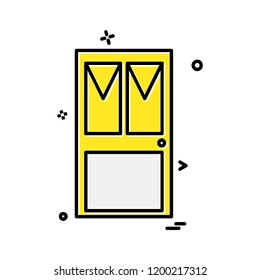 Cupboard icon design vector