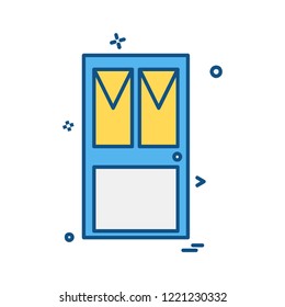 Cupboard icon design vector