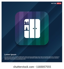 Cupboard Icon - Free vector icon