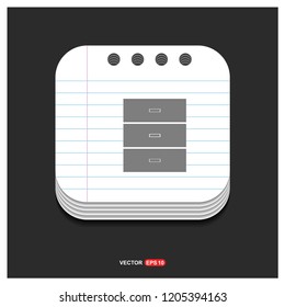 Cupboard Icon - Free vector icon