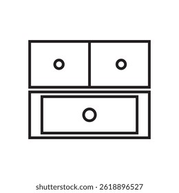 cupboard icon illustration element design