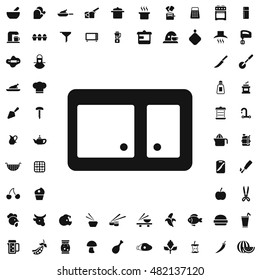 Cupboard icon illustration isolated vector sign symbol