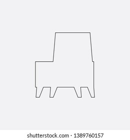 cupboard icon sign signifier vector