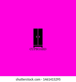 cupboard icon sign signifier vector