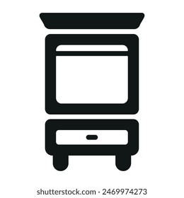 Icono de Armario Plantillas de diseño de Vector simple y moderno